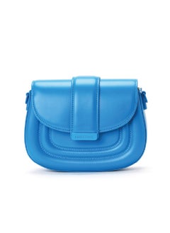 Mokobara MOKOBARA The Serif Handbag Vegan Leather Top Handle Stylish Women Shoulder Bag Top Handle Purse (Blue'd Up)  - Image 1