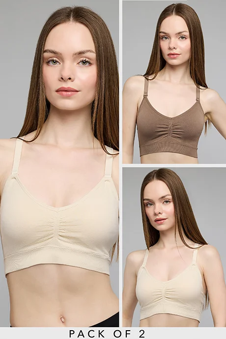 أر أند بي 2 Pack Racer Back Sports Bras