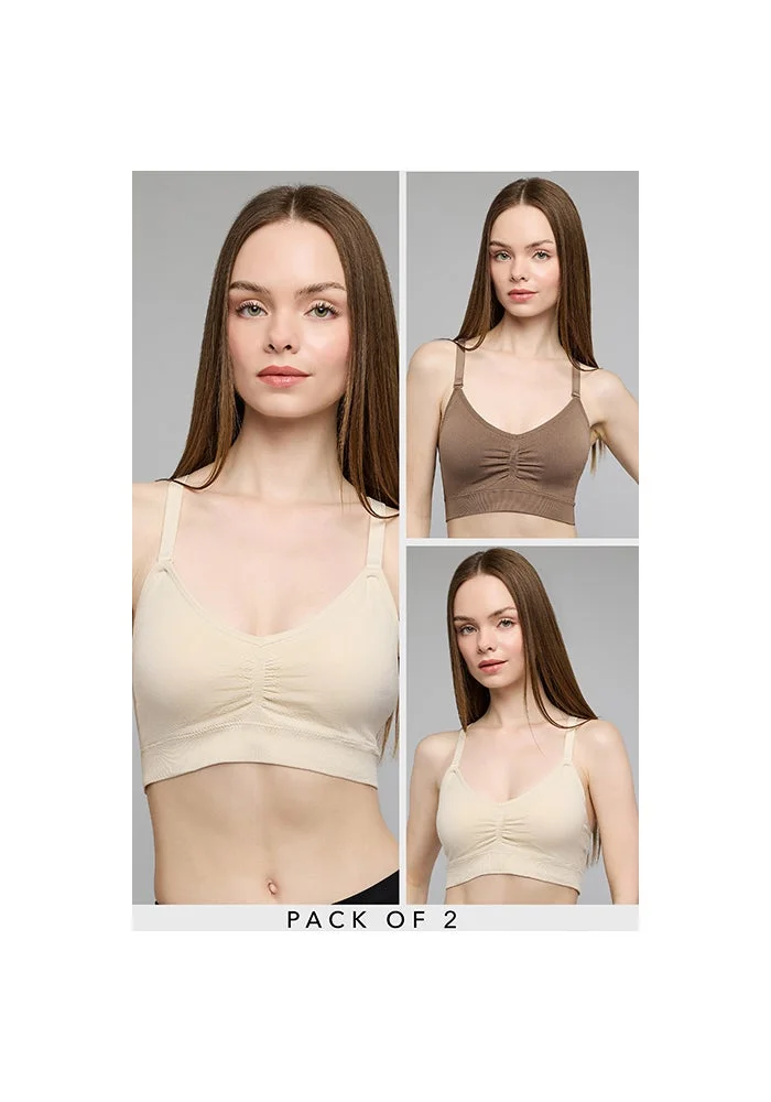 أر أند بي 2 Pack Racer Back Sports Bras