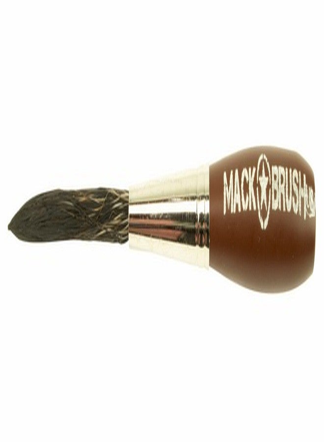 Mack Brush Set of 4 Sizes 000-2 Series Long Bob Pinstriping Scrolling Brush Black Synthetic & Blue Squirrel 1 3/4" Hair Length - Image 5