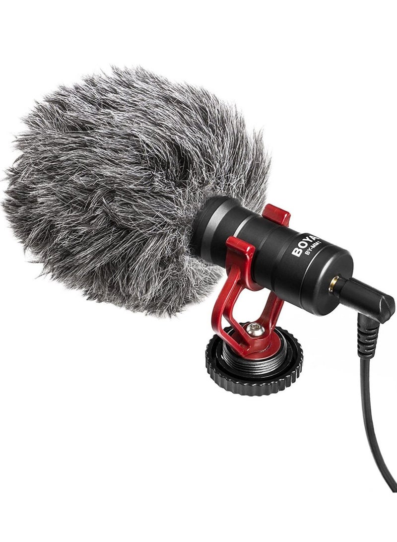 ELTRAZONE BY-MM1 Cardioid Condenser Microphone BY-MM1 Black/Red - Image 2