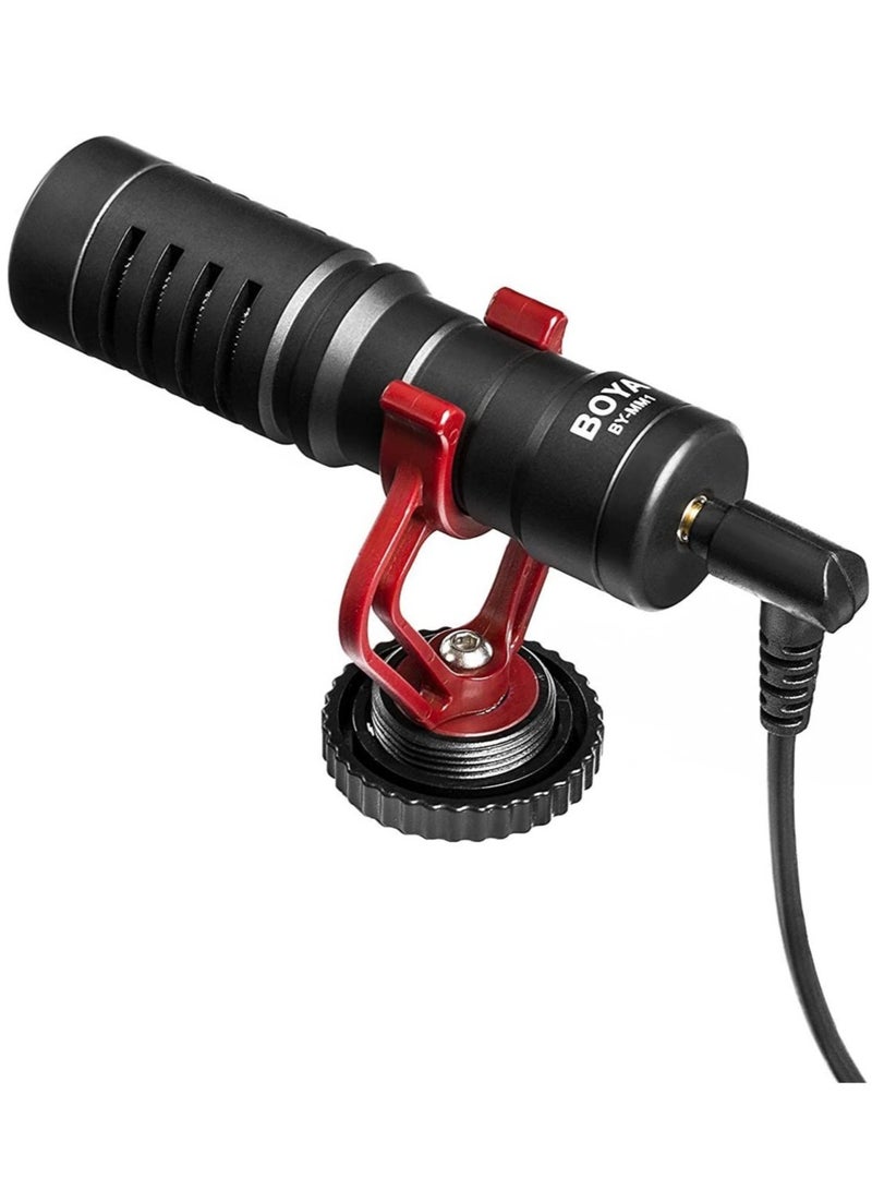 ELTRAZONE BY-MM1 Cardioid Condenser Microphone BY-MM1 Black/Red - Image 3