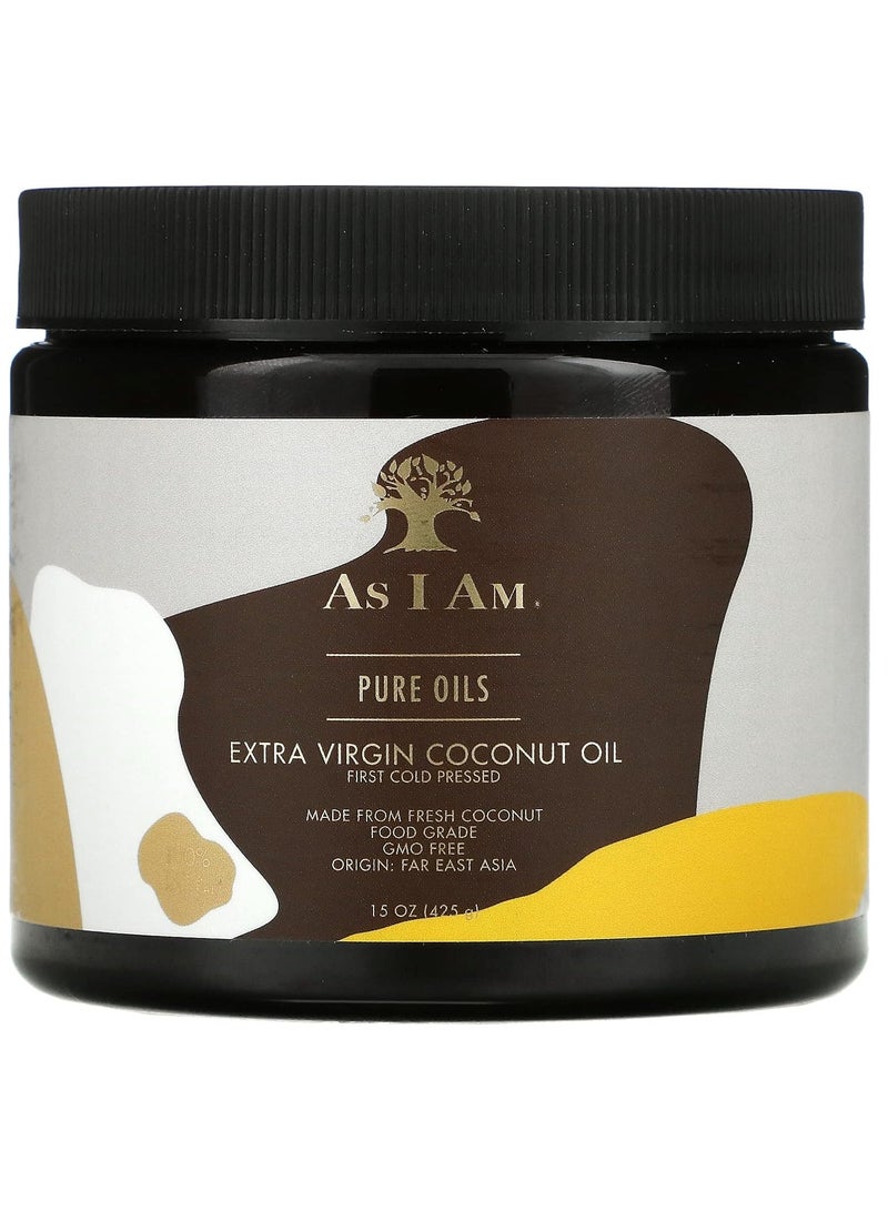 آز أي آم بيور أويلز زيت جوز الهند البكر الممتاز  425 جم