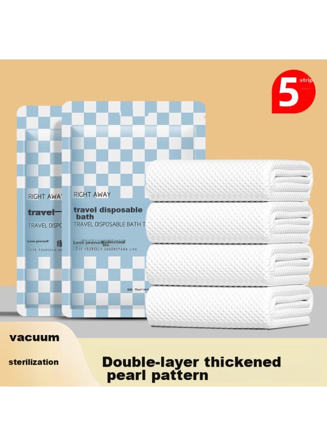 Right Away Disposable Bath Towel, Travel Portable, Thickened Large Size, Towel For Business Trips, Toiletries, Travel, Compressed Bath Towel - Image 1
