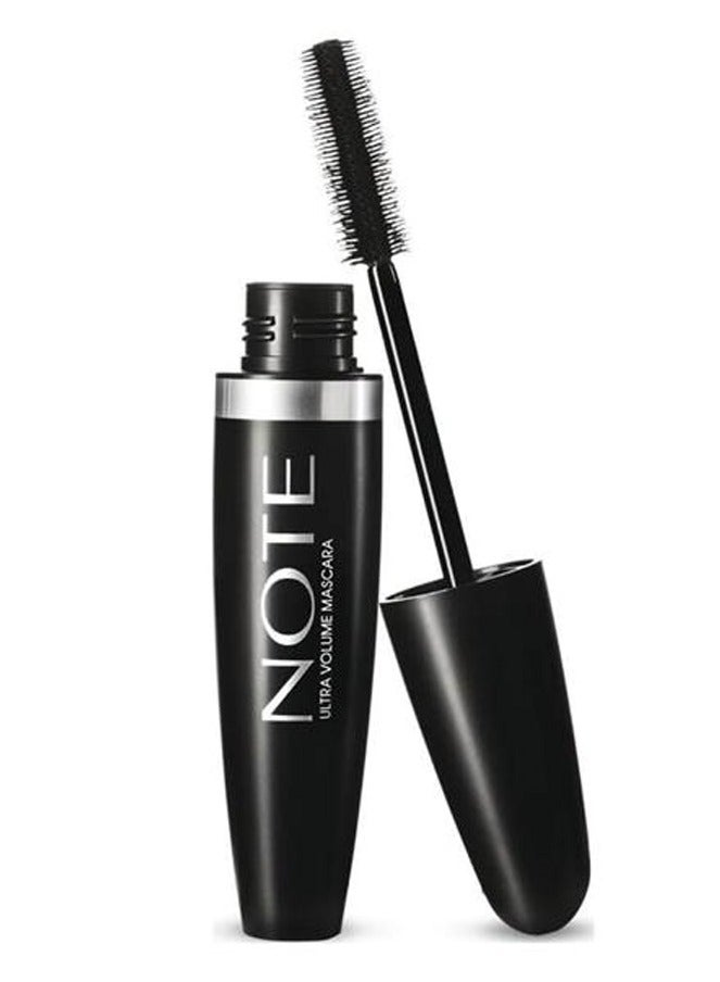 ULTRA VOLUME MASCARA NO.BLACK - For dense volume, extra length & curling effect