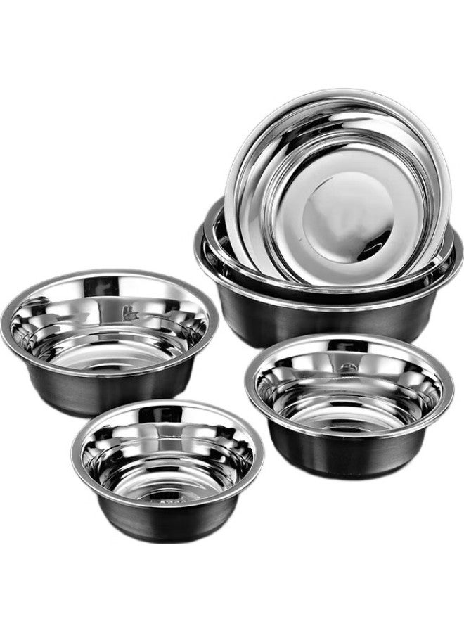Yutai 316 Stainless Steel Bowl, Thickened Household Cooking Bowl, Kitchen Basin, Soup Plate, Soup Bowl, Rice Bowl, Small Bowl, Soup Pot, 18Cm - Image 2