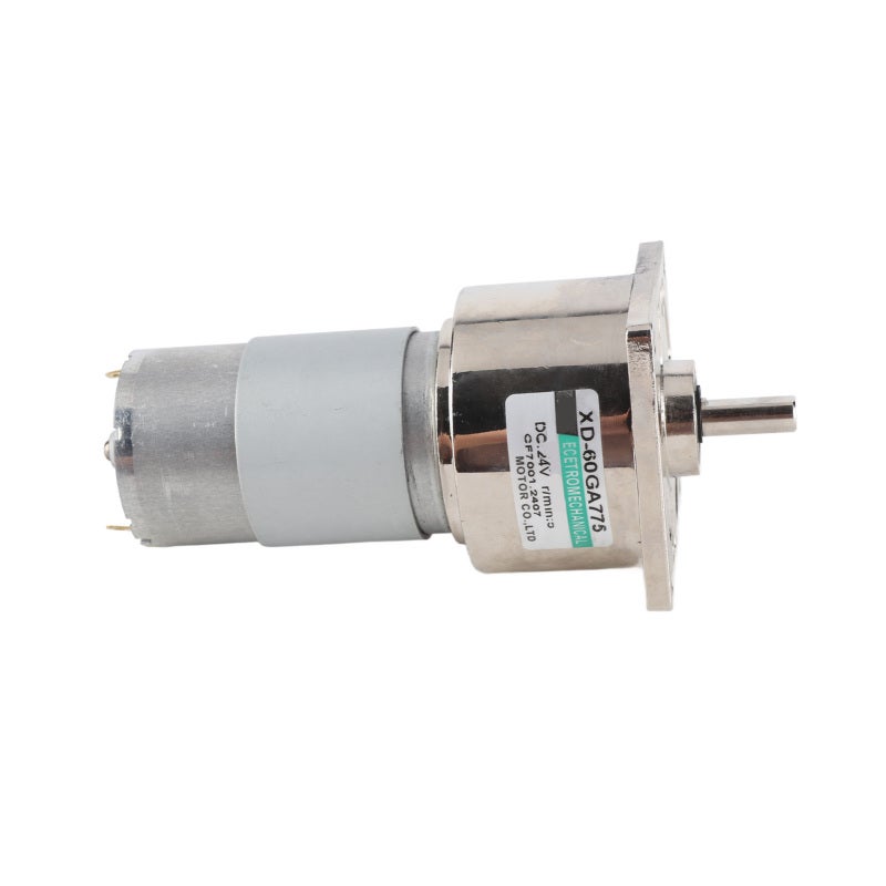 XD DC Motor: 12/24V 35W, Pure Copper Coil Low Heat, Metal Gear Wear-Resisting - Adjustable Speed & Bidirectional Rotation, High Torque Low Speed Motor for Automation, Electronics, Aviation Models - Image 4