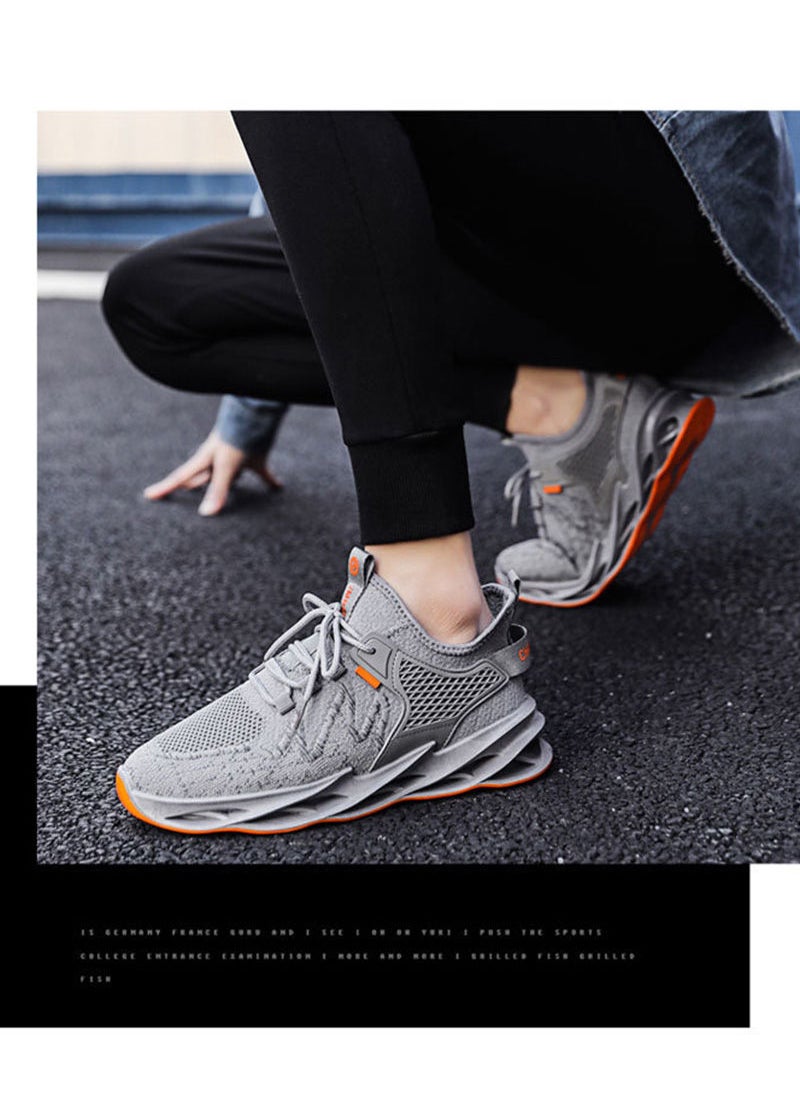 Generic - Mens Shoes Lightweight Sneakers for Mens Breathable Walking Shoes Mens Fashion Casual Slip On Tennis Running Shoes Non Slip - Image 1