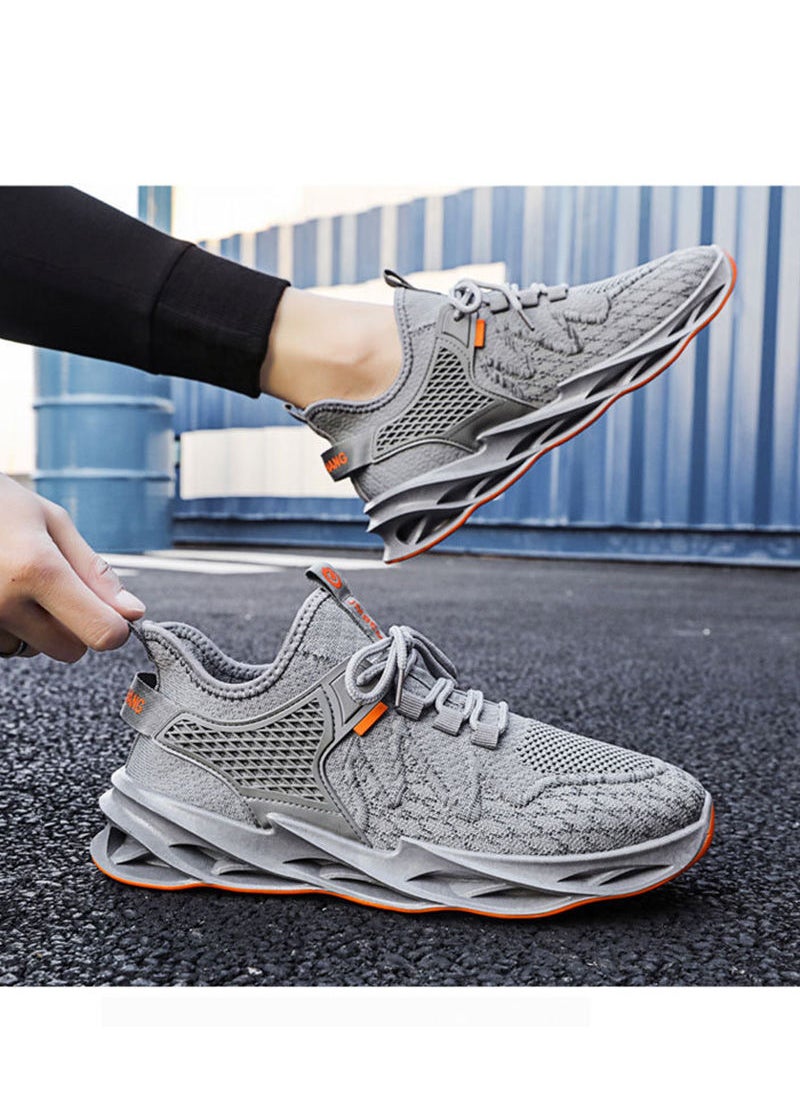 Generic - Mens Shoes Lightweight Sneakers for Mens Breathable Walking Shoes Mens Fashion Casual Slip On Tennis Running Shoes Non Slip - Image 1