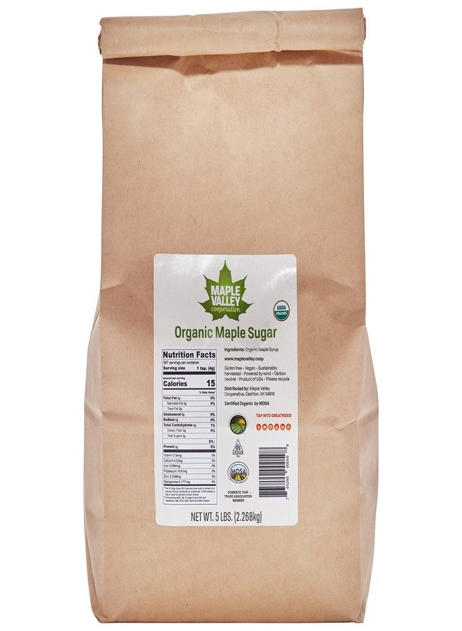 Maple Valley Organic Maple Sugar -5 lb - Image 1