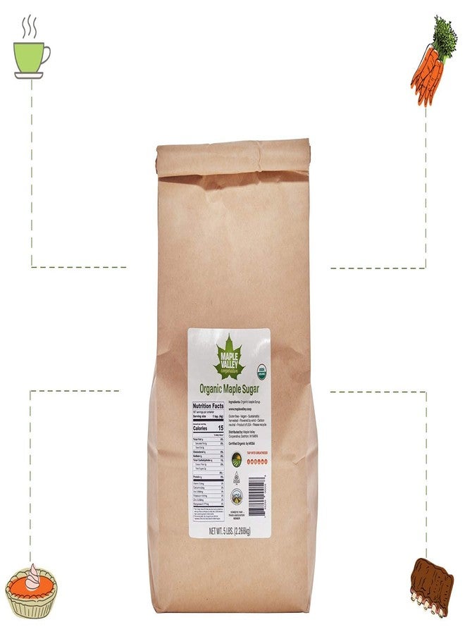 Maple Valley Organic Maple Sugar -5 lb - Image 3
