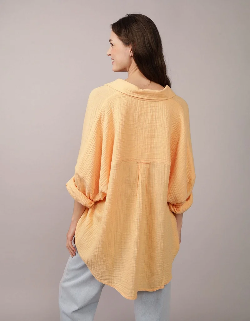 American Eagle AE Go Big Oversized Shirt