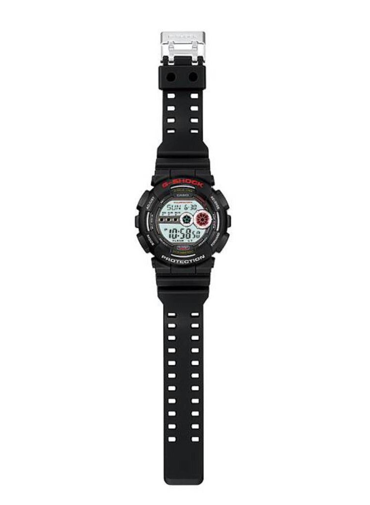 CASIO Unisex Digital Round Shape Resin Wrist Watch GD-100-1ADR - 51.2 Mm - Image 2