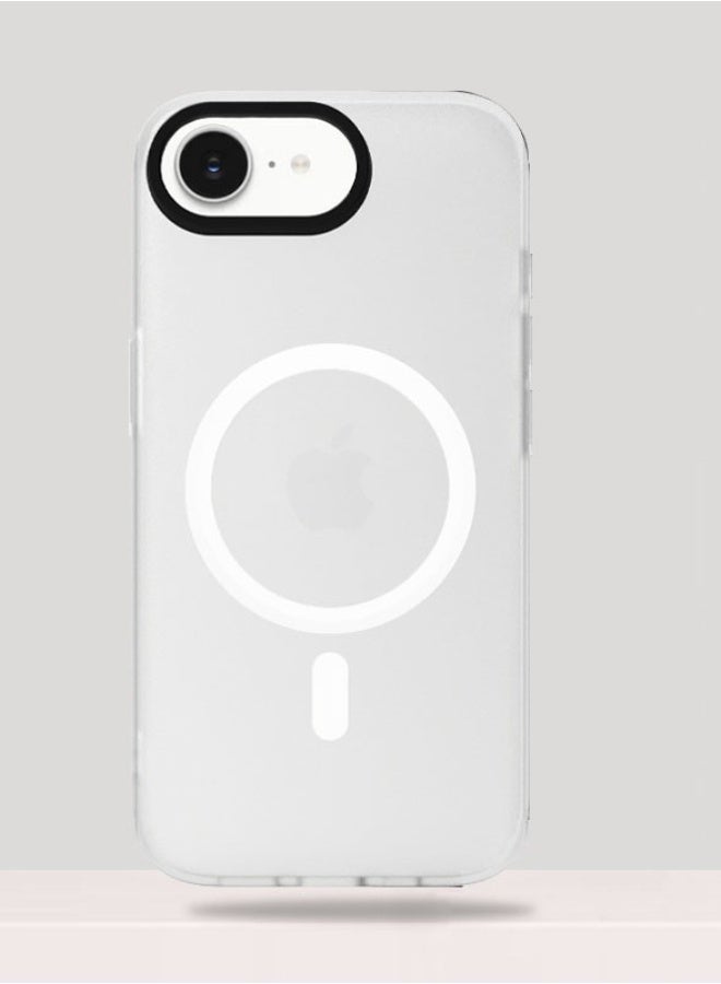 عام غطاء مغناطيسي متوافق مع iPhone 17e 5G، إطار TPU ناعم مضاد للصدمات، غطاء مقاوم للسقوط بلمسة نهائية غير لامعة بملمس عاري [مقاوم لبصمات الأصابع والاصفرار]. - Image 1