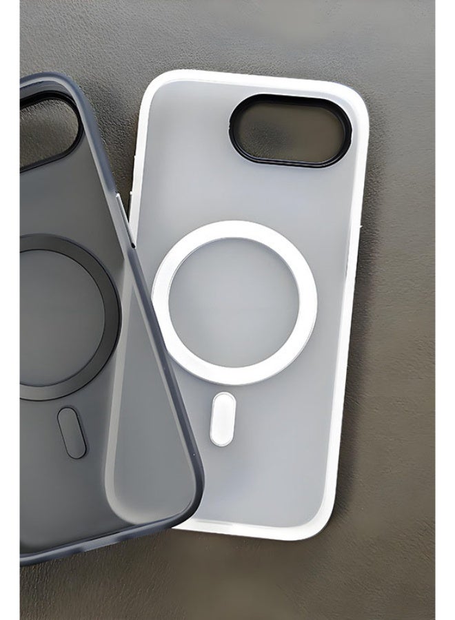 عام غطاء مغناطيسي متوافق مع iPhone 17e 5G، إطار TPU ناعم مضاد للصدمات، غطاء مقاوم للسقوط بلمسة نهائية غير لامعة بملمس عاري [مقاوم لبصمات الأصابع والاصفرار]. - Image 4