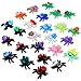Skyink 25PCS Mini Spider Animals Figures Set 3D Printed Spider Articulated Fidget Toys with Different Tail Decorations Collectible Small Animal Figurines Desk Pocket Pets for Home Office Decor - Image 2