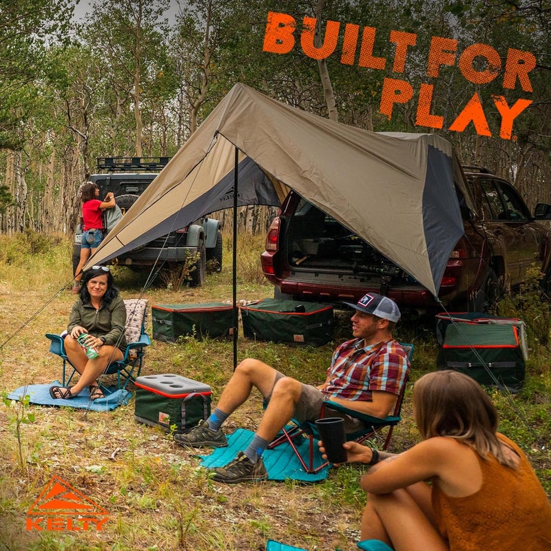 Kelty Waypoint Tarp Car Camping and Tailgating Shelter Universal Vehicle Mount - Image 2