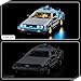 Nitemode LED Light Kit Compatible with Lego Back to The Future Time Machine Car 10300 Upgraded Remote Sound MultiLight Sequence Design with Original Movie Soundtrack Lighting AccessoriesNo Model - Image 3