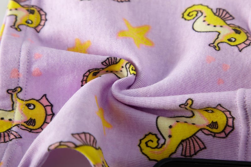 Barara King Girls Undies Panties Boyshort Comfort Little Soft Underwear Kids Briefs Cotton (Pack of 6) Size 5 - Image 3