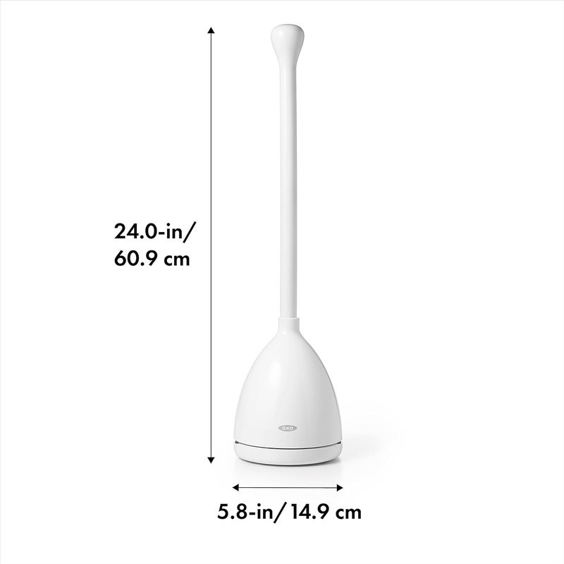 OXO OXO Good Grips Toilet Plunger with Holder  - Image 2
