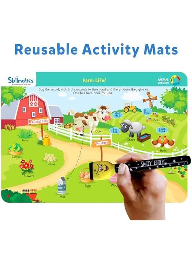Skillmatics Write And Wipe Activity Mate Animal Kingdom 3 6 Years Pack Of 1 - Image 4
