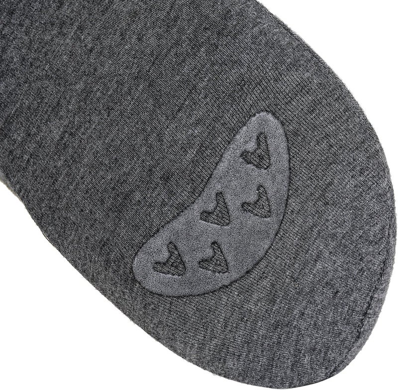 JOULLI Mens No Show Socks Non-Slip Grips Casual Low Cut Boat Sock 6 Pack - Image 3