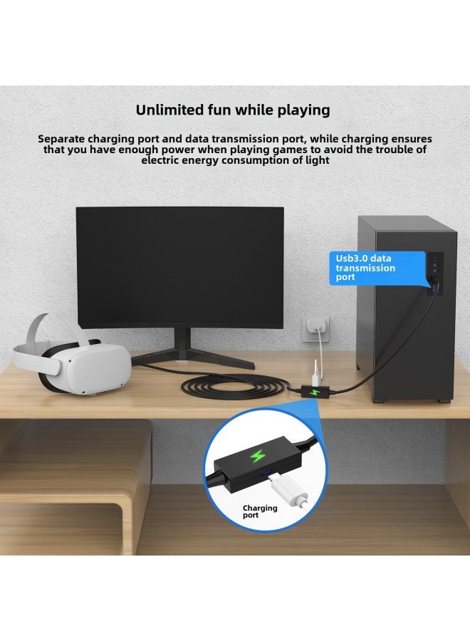 AMVR For Quest 3/pico4/neo3/meta Quest 2 Pro Link With Charging Port - Image 2