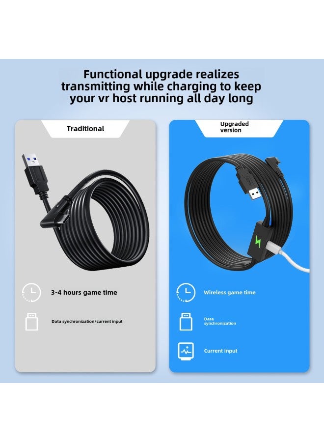 AMVR For Quest 3/pico4/neo3/meta Quest 2 Pro Link With Charging Port - Image 3