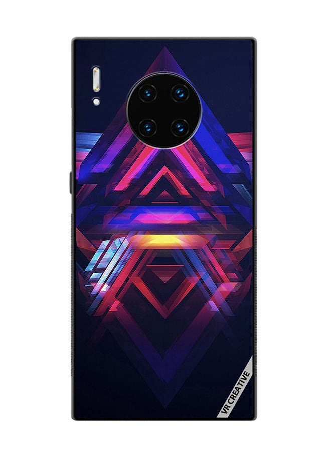 VR CREATIVE Protective Case Cover For Huawei Mate 30 Pro Abstract Design Multicolour - Image 1
