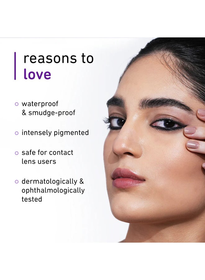 Plum كحل كاجال ناتورستوديو للاستخدام طوال اليوم - بريق أسود (Fsbb) 1.2 جرام - Image 3