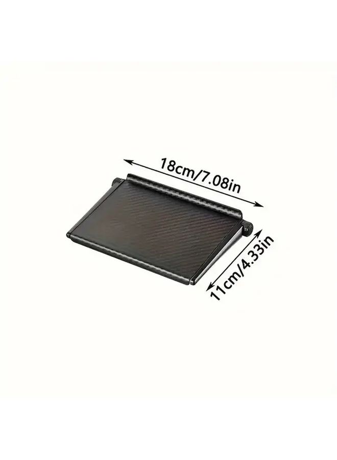 Adjustable Tv Screen And Computer Monitor Shelf M Size Durable Plastic Desktop Storage Organizer With Sturdy Metal Frame Space Saving Home Office Shelf For Router Speakers Accessories Monitor Stand Desk Modern Aesthetic Easy Installation - Image 3