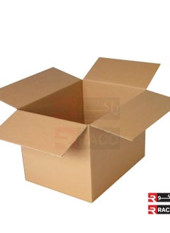 RACO RACO Carton box Brown, Cardboard for moving shipping and packing Double Wall 100% Recyclable Corrugated Cardboard Moving Boxes Pack of 5  - Image 3