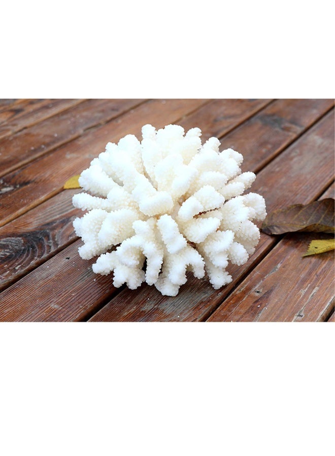 Besimple Pack of 2 Artificial Coral Ornament Aquarium Resin Coral Decor Underwater Sea Plants Fish Tank Decoration Aquarium Plants - Image 4