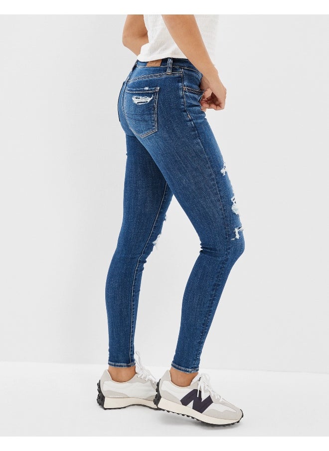 American Eagle AE Ne(x)t Level Ripped Low-Rise Jegging  - Image 5