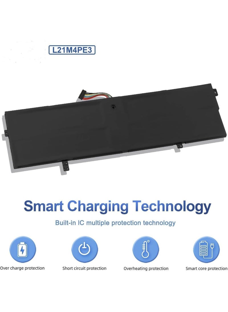 Terabyte 15.36V 71Wh L21M4PE3 L21B4PE2 L21L4PE0 Battery Compatible for Len.ovo Ideapad Yoga 7 82QG serie - Image 3