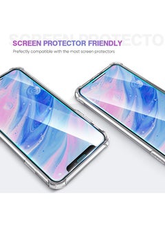Case Up Apple iPhone 11 Pro Max Clear Case, Shock-Absorption TPU Cell Phone Cover with Reinforced Corners, Soft Flexible & Crystal Clear Protective Bumper Case  - Image 5