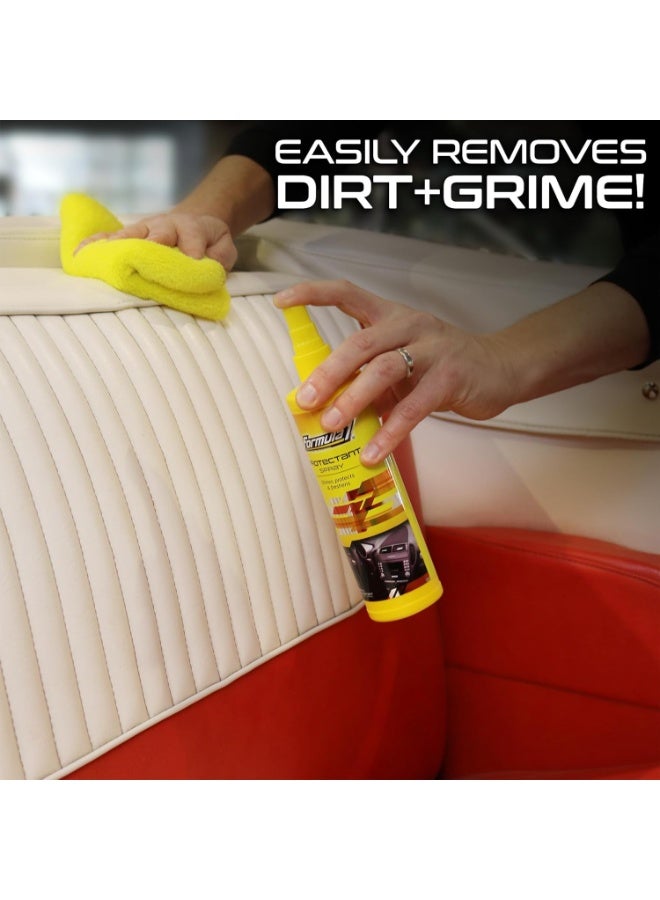 Formula 1 Interior Detailing Protectant Spray Car Interior Cleaner With Uv Protection Non Greasy Formula Safe For Vinyl Rubber Plastic & Dashboard 295 ML - Image 5