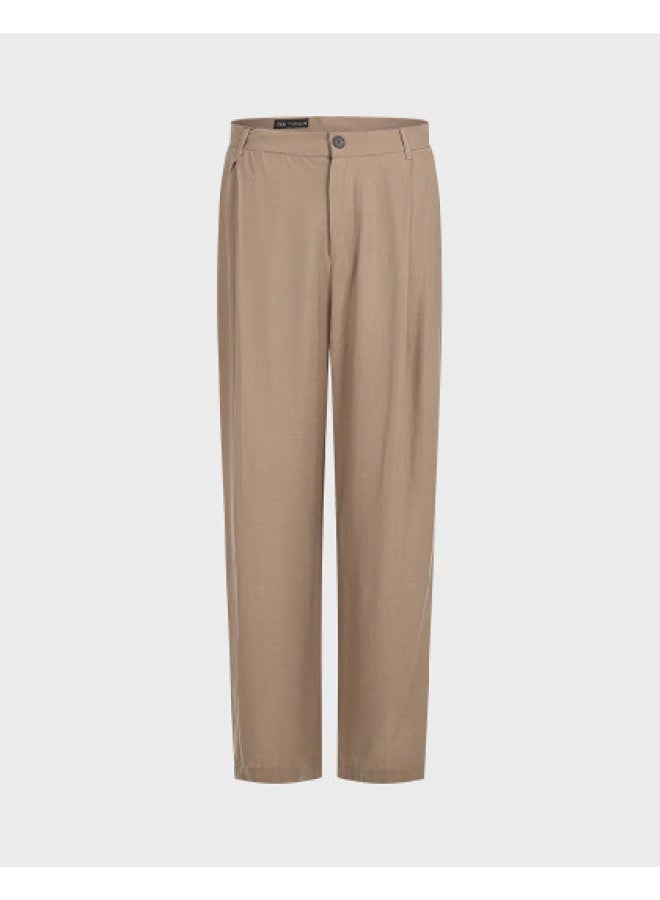 Zara women's Ultra-loose Casual Versatile Soft Comfortable Smooth Wide-leg Pants - Image 1
