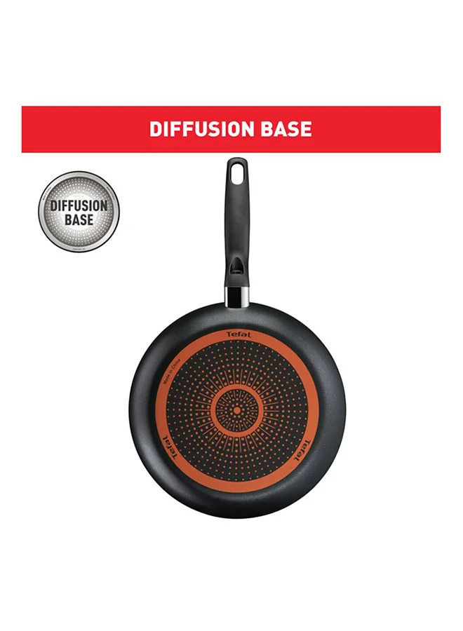 تيفال Tefal G6 Super Cook 26 cm Frypan Non Stick With Thermo Signal Black