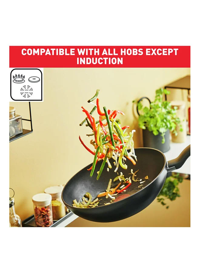 تيفال Tefal G6 Super Cook 26 cm Frypan Non Stick With Thermo Signal Black