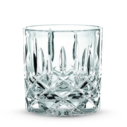 Nachtmann Noblesse Collection, Single Old-Fashioned Glasses, Whiskey Glass Set of 4, Crystal Clear Glasses, Diamond Design, 245ml, Whiskey Tumbler Glasses (Imported from Germany) - Image 1
