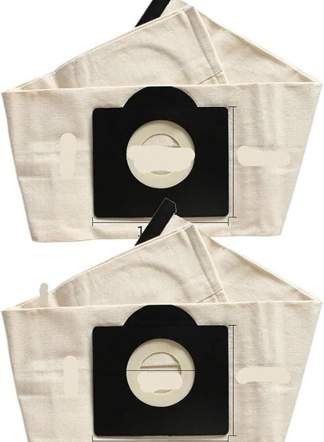 أكياس قماش قابلة للغسيل 2 قطعة متوافقة مع Karcher WD3 WD3300 MV3 SE4001 SE4002 - Image 1