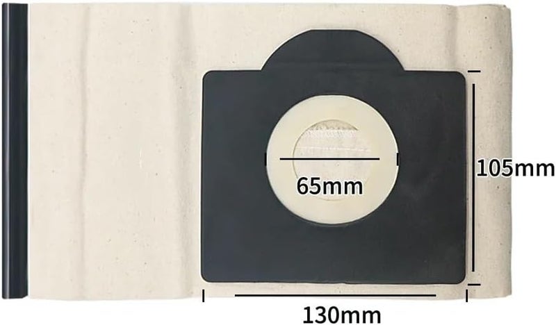 أكياس قماش قابلة للغسيل 2 قطعة متوافقة مع Karcher WD3 WD3300 MV3 SE4001 SE4002 - Image 3