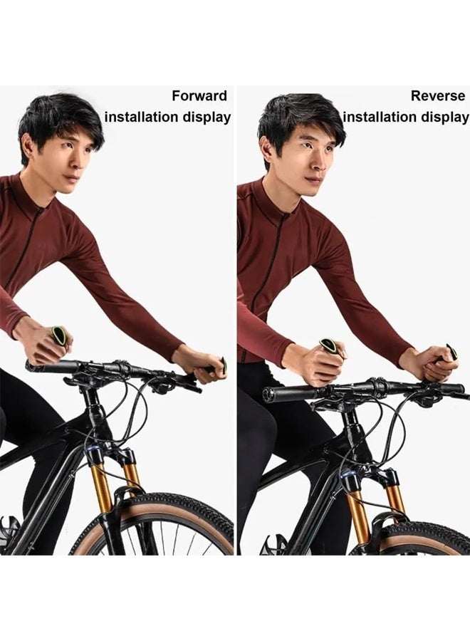 DUNISO Bicycle Bar， Ends Ergonomic No-Slip Mountain Bike Road Cross-Country Bicycle Handlebar Extender，Suitable for 21.8-22.8mm Handlebar ，Extended Version  - Image 5