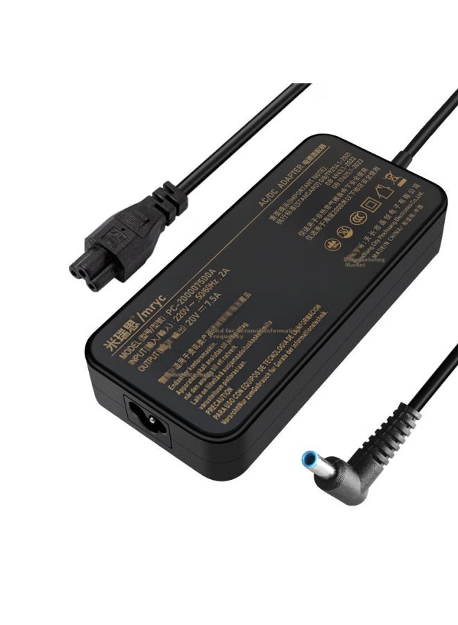 Mryc 20v7.5a Power Adapter For Msi Gaming Laptops Gp66, Gp76, Yingxing, Leiyin, Mohni 15/17 Titan 150w Laptop Charger Cable - Image 4