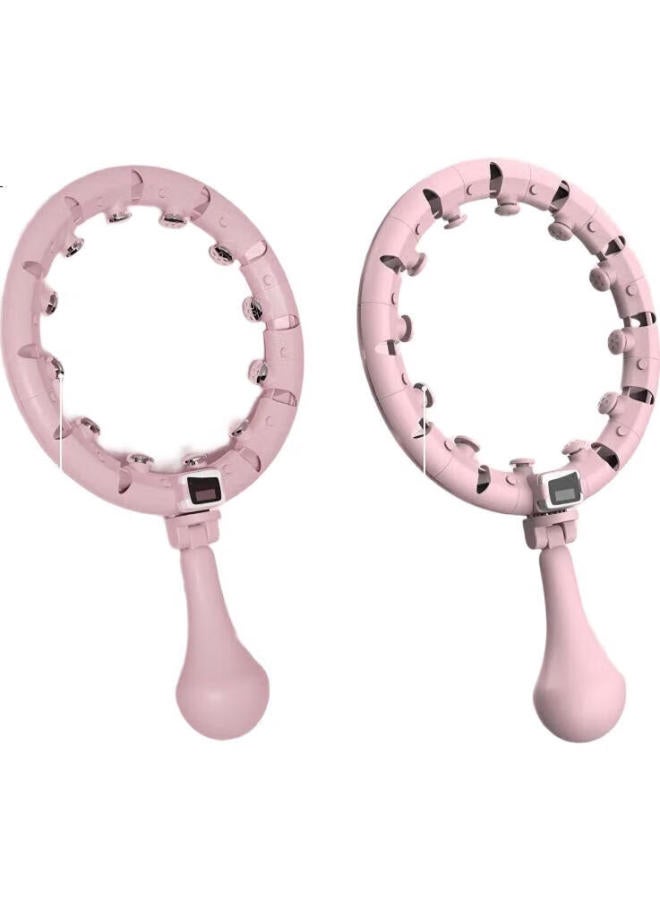 Tezewa Smart Hula Hoop For Women, Waist Slimming Fat Burning Lazy People Detachable Adjustable Fitness Equipment - Image 3