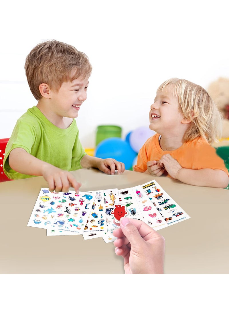 general Reusable Activity Sticker Learning Toys for Kids, Early Education Book Puzzle(My body) - Image 4