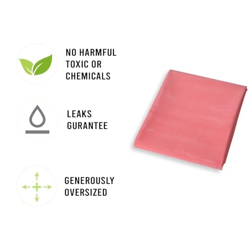Aqbah 39’’ X 39’’ (Pack of 2) Washable Non-Absorbment Underpads, Waterproof Drying Nursing pads, Incontinence Bed Pads, Reusable Washable Pee Pads for Dogs, Rubberized Textile fabric for kids & Adults - Image 5