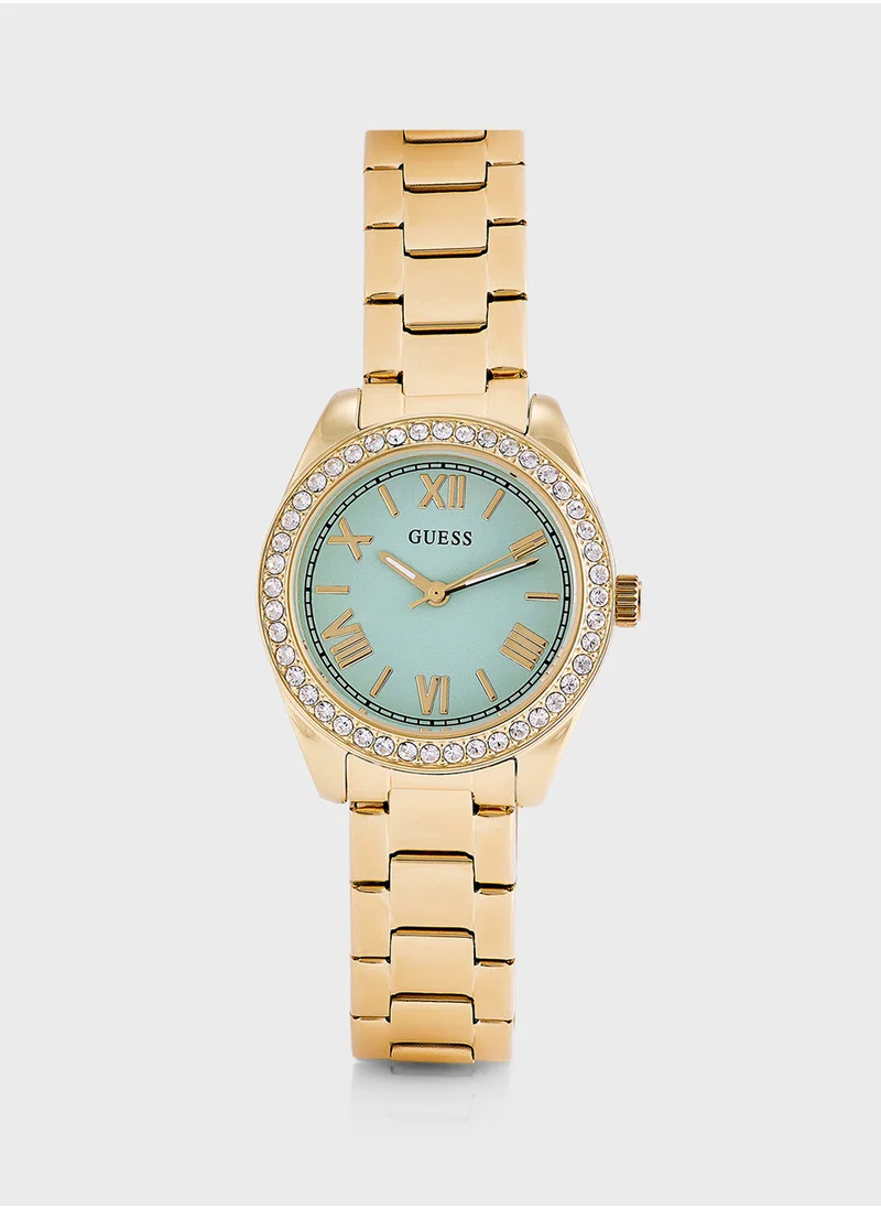 GUESS Mini Luna Steel Strap Analog Watch