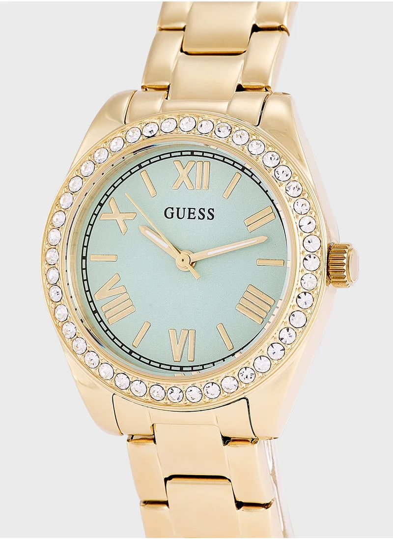 GUESS Mini Luna Steel Strap Analog Watch